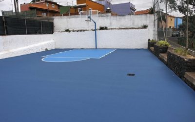 Finalizan los trabajos de mejora de la cancha del barrio de San Jerónimo