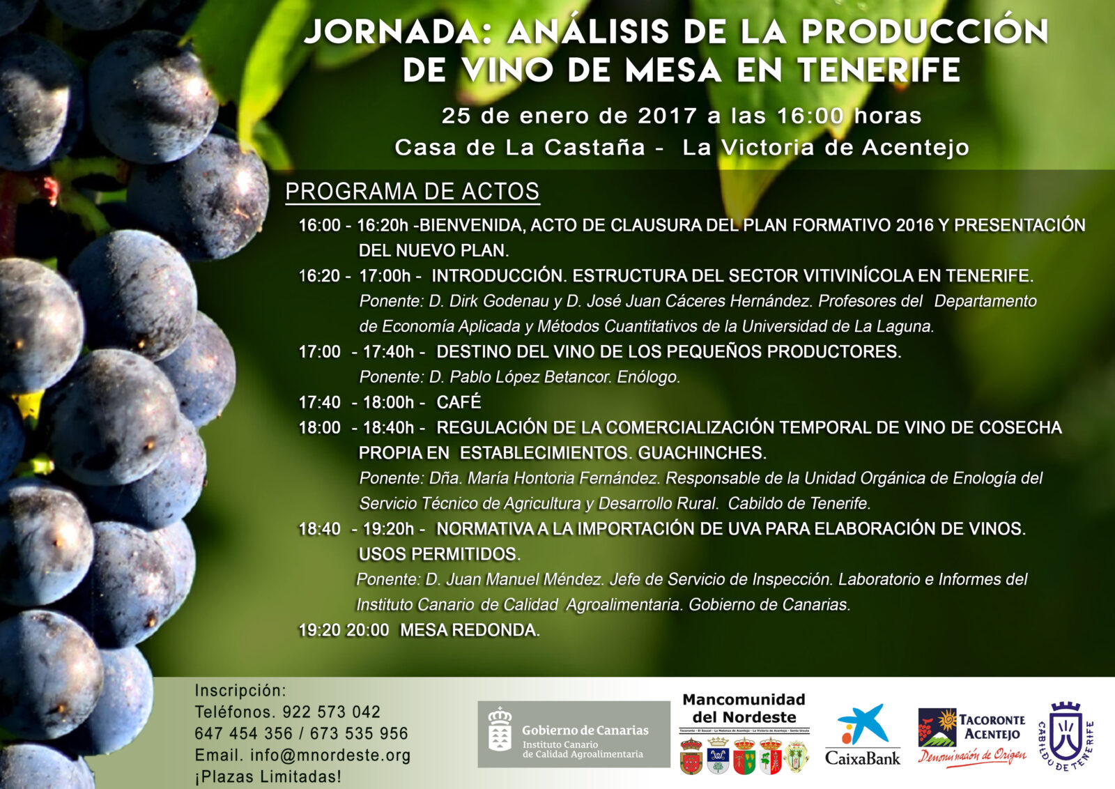 Cartel Vino de Mesa