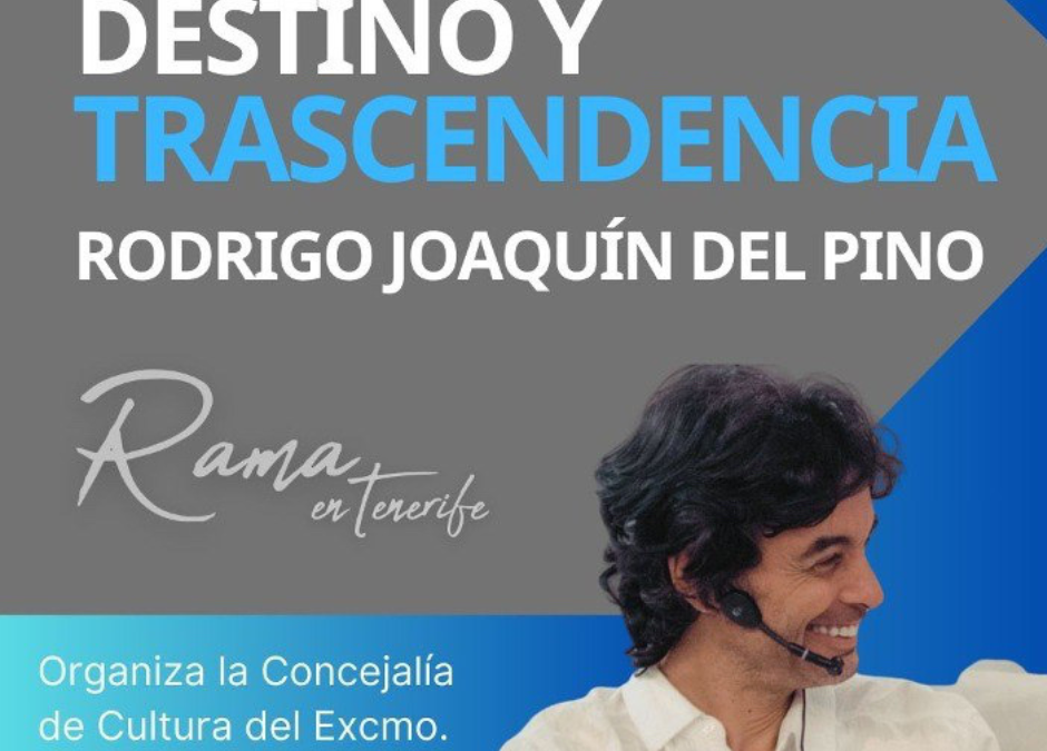 Tacoronte acoge la conferencia Destino y Transcendencia, de Rodrigo Joaquín del Pino