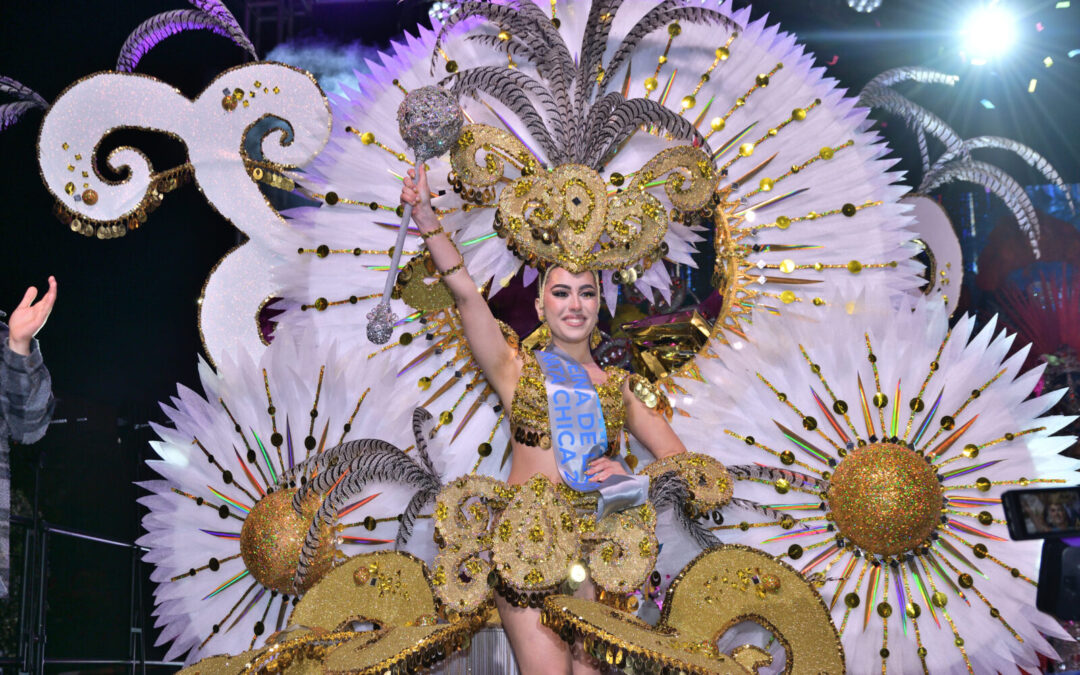 Claudia Gil Soria, elegida Reina de la Piñata Chica de Tacoronte 2025