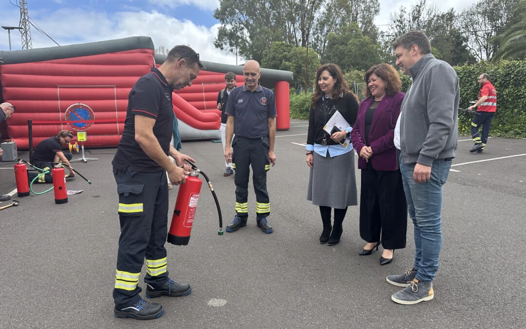 Bomberos de Tenerife, Cabildo y Fundación Mapfre celebran en Tacoronte una jornada sobre prevención de incendios