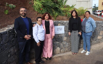 Inaugurado el Jardín de los recuerdos en señal de homenaje a las víctimas de violencia machista