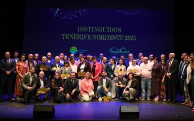 Raviscuditos y Miss Mosto, premiados por Tacoronte en la Gala Distinguidos Tenerife Nordeste 2025