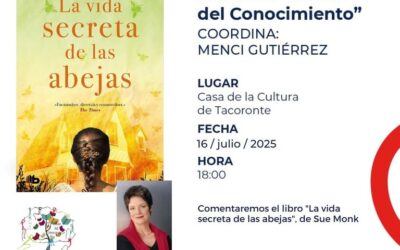 Reunión del club de lectura de Narrativa «Circulo del Conocimiento» coordinado por Mency Gutierrez