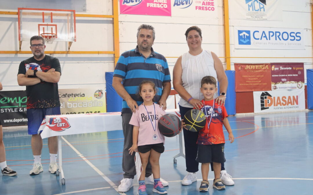 El XVII Campus de Verano del Club Baloncesto Tacoronte echa el cierre con más de 80 participantes