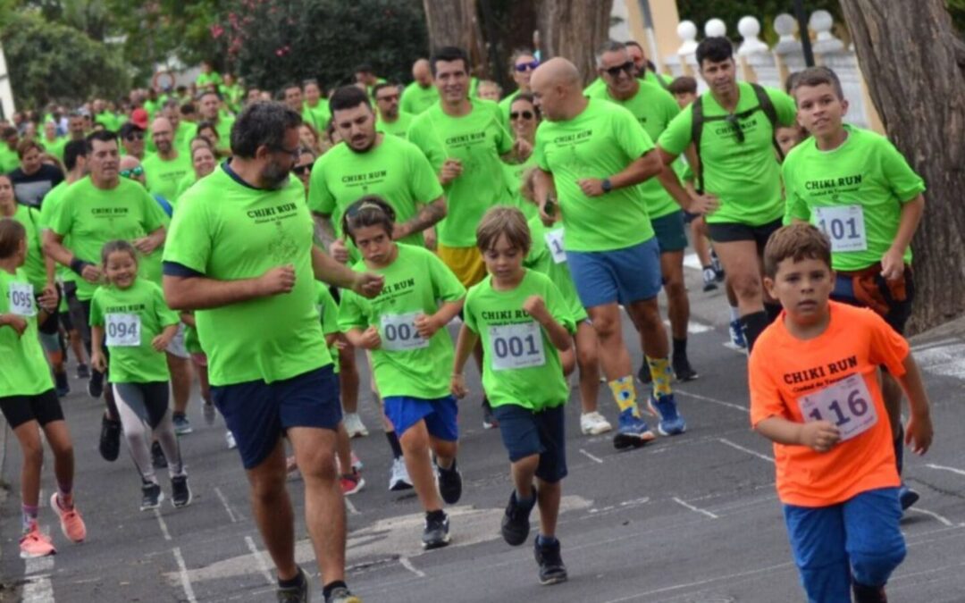 La Concejalía de Deportes abre inscripciones para participar en la VIII Chikirun de las Fiestas del Cristo