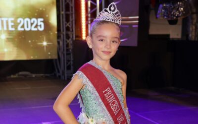 La niña Chloe Santana García se convierte en Princesa de las Fiestas del Cristo de Tacoronte 2025