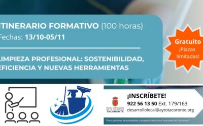 Desarrollo Local oferta 15 plazas gratuitas para el itinerario formativo de limpieza profesional
