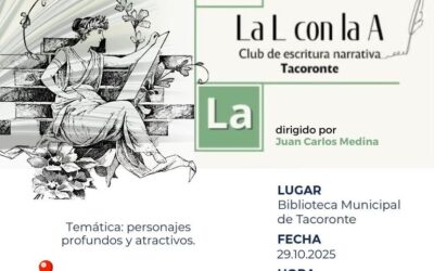 Club de escritura coordinado por Juan Carlos Medina