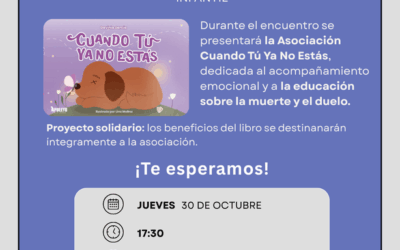 Presentación del libro » Cuando tú ya no estás» de la Asociación Cuando tú ya no estás