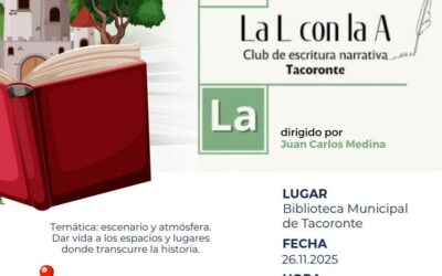 Club de escritura coordinado por Juan Carlos Medina