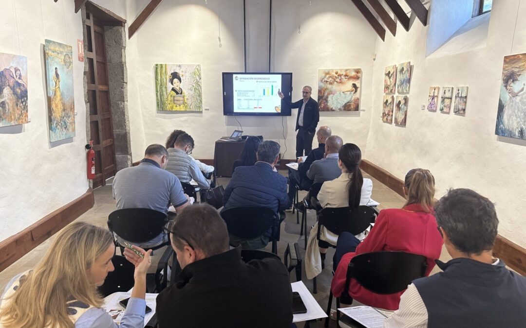 La Mancomunidad del Nordeste coordina la futura implantación del quinto contenedor para la recogida selectiva de residuos orgánicos