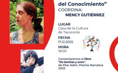 Reunión del club de lectura de Narrativa «Circulo del Conocimiento» coordinado por Mency Gutierrez