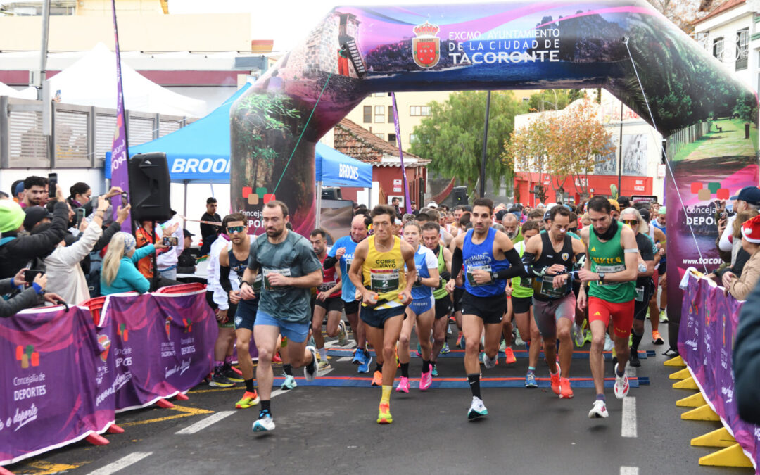 Pedro Ricardo Santagati y Johanna Ardel consiguen los mejores tiempos en la XXXV Media Maratón Ciudad de Tacoronte