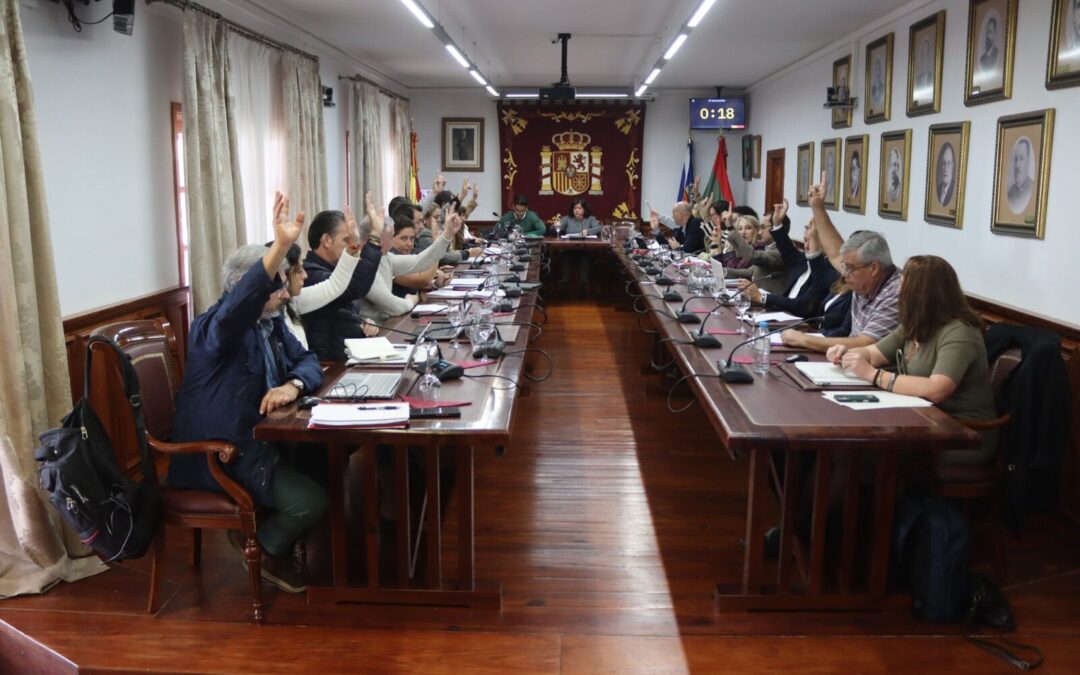 La Corporación municipal aprueba en Pleno una moción de apoyo por el Día Internacional contra la violencia machista