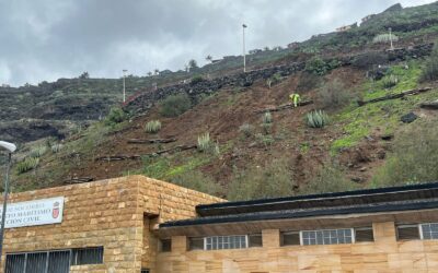 Parques y Jardines acondiciona el talud del litoral de El Pris con recursos más sostenibles