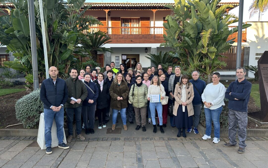 El Ayuntamiento de Tacoronte refuerza su plantilla con 25 nuevas incorporaciones a través del Programa de Empleo Social 2025/2026
