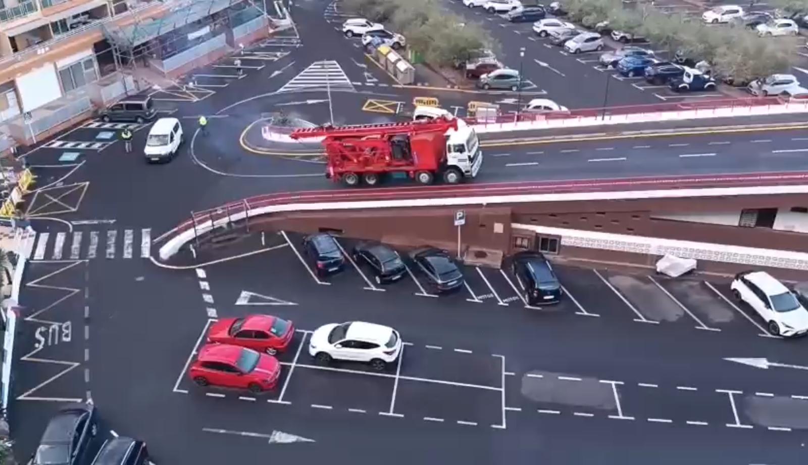 TEIDAGUA RETIRADA CAMIÓN