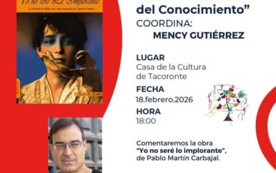 Club de lectura de narrativa Circulo del Conocimiento coordinado por Mency Gutierrez