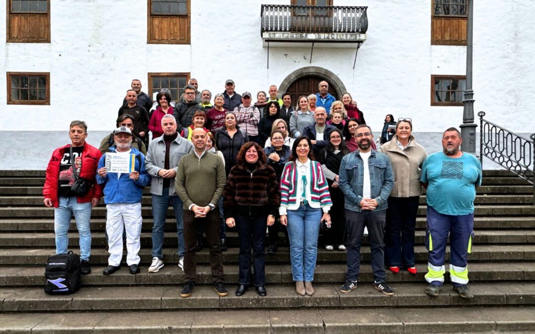 El Ayuntamiento de Tacoronte culmina el proceso de contratación de 62 profesionales a través del Programa de Empleo Social 2025/2026