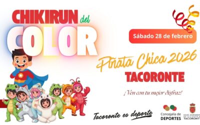 La Concejalía de Deportes abre inscripciones para participar en la II Chikirun del Color
