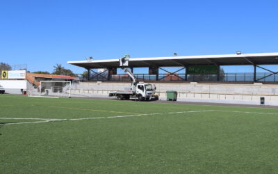 Luz verde a los trabajos de reforma y modernización de la instalación eléctrica del Campo de Fútbol de Barranco Las Lajas, con una partida de 250.000 €