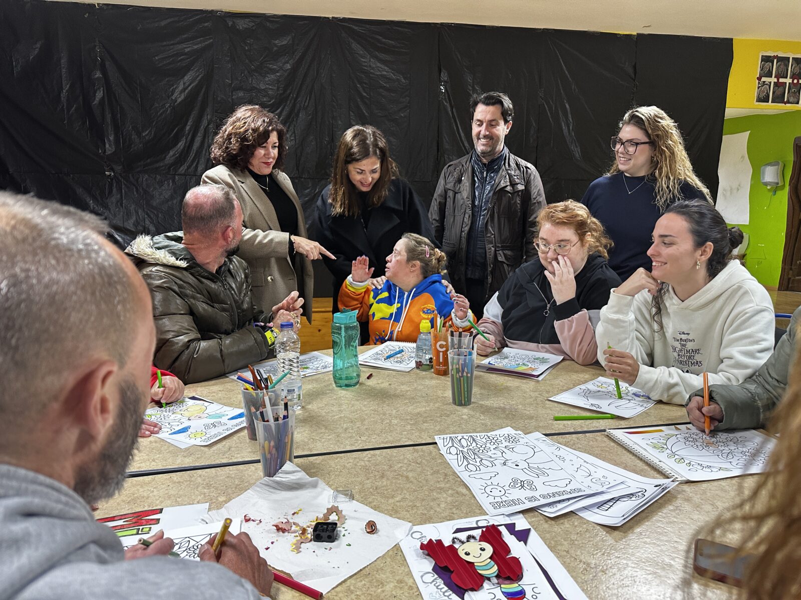 NARANJOS DE LUZ VISITA