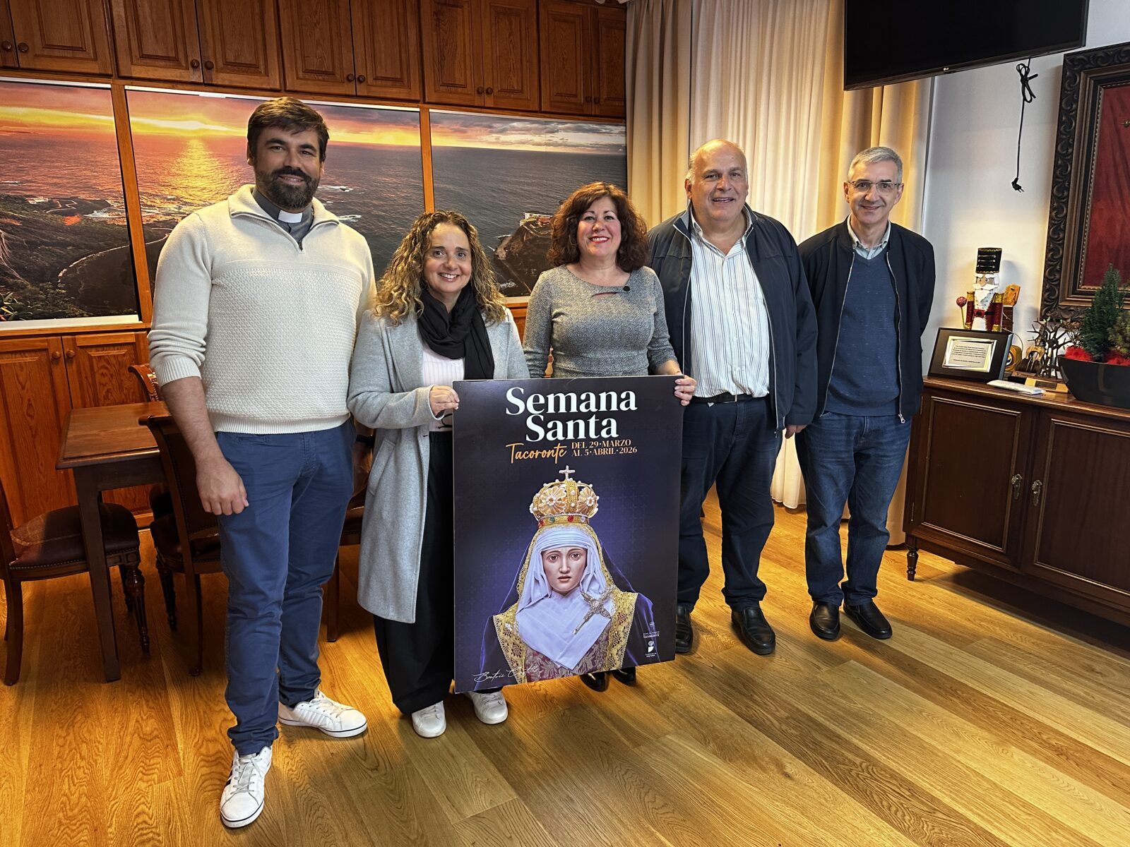 Presentación cartel SEMANA SANTA 2026 TACORONTE