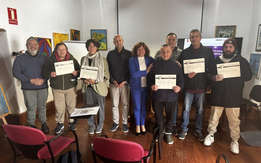 Desarrollo Local clausura el itinerario formativo de Mantenimiento Integral con técnicas de limpieza