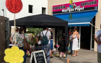 Más que Papel y Tacoronte Center protagonizan la III Ruta de las Librerías con motivo del Día Internacional del Libro