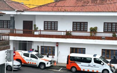 Recta final de los trabajos de regularización y modernización del sistema eléctrico del edificio de Protección Civil y Hogar Taifa