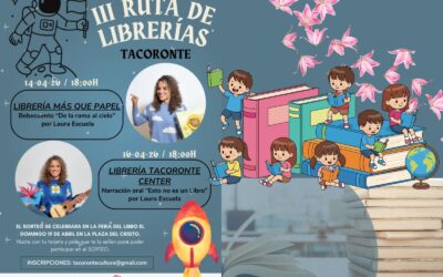 Más que Papel y Tacoronte Center protagonizan la III Ruta de las Librerías con motivo del Día Internacional del Libro