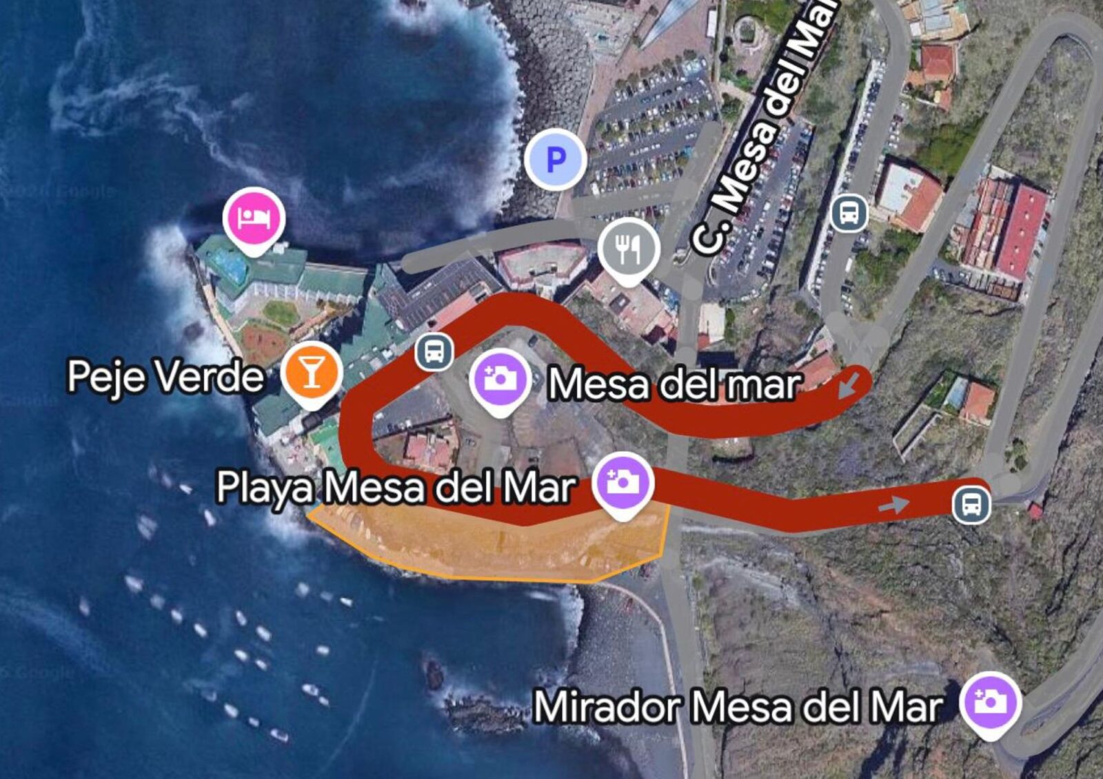 MESA DEL MAR LADERA