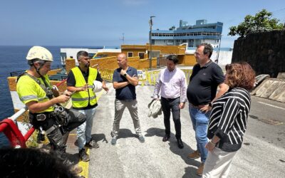 Los trabajos de contención de la ladera de Mesa del Mar avanzan a buen ritmo