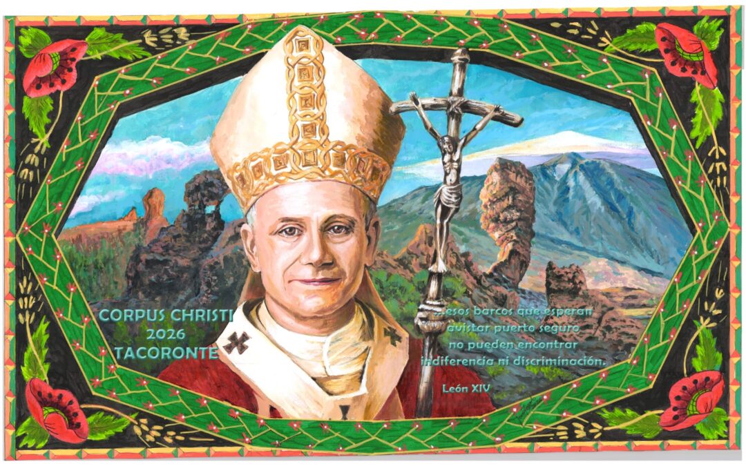 El papa León XIV será protagonista en la alfombra principal del Corpus Christi de Tacoronte