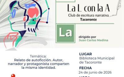 Club de escritura La L con la A, LA coordinado por Juan Carlos Medina
