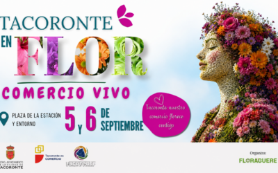 Tacoronte prepara una muestra de obras florales en el entorno comercial de La Estación para los días 5 y 6 de septiembre