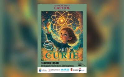 Obra «Marie Curie, la mujer que revoluciono el mundo de la ciencia» de la compañía folkCanarias