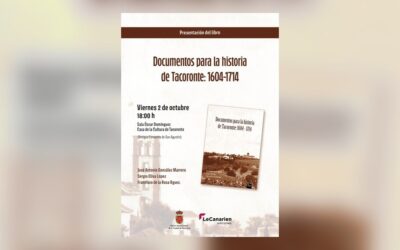 Presentación del libro » Documentos para la historia de Tacoronte: 1604 -1714″